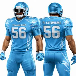 Uniformes de Fútbol Americano al por Mayor de Alta Calidad, Paquete de Pantalones y Camiseta de Equipo, Envío Directo de Fábrica a Todo el Mundo - Product Image 6