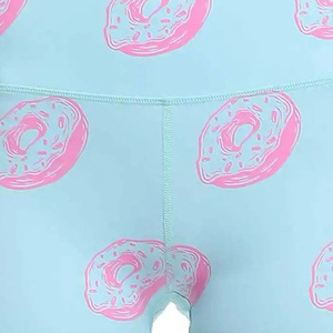 Bulk Professional Women’s Yoga Shorts Ribbed Seamless Fabric with <b>Tummy</b> <b>Control</b> Waistband Custom Branding - Product Image 4