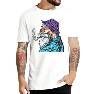 Oversized cotton <b>graphic</b> <b>tee</b> Custom printed streetwear shirt <b>Plus</b> <b>size</b> men's casual top 100% cotton oversized tshirt - Product Image 2