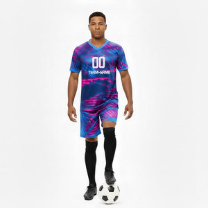 Uniformes de Fútbol Personalizados Unisex con Impresión Personalizada, Tela Suave, Colores Personalizables, Nombres de Equipos, OEM, ODM - Product Image 5