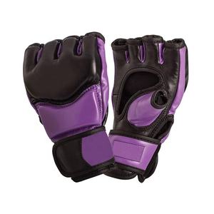 Gants de grappling MMA fabriqués en usine, OEM personnalisés, gants professionnels UFC, gants d'arts martiaux demi-doigts - Product Image 1