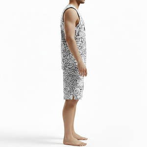 ชุดเสื้อบาสเก็ตบอลแบบสั่งทำพิเศษ พิมพ์ลายได้ตามต้องการ สำหรับสโมสร จากโรงงานโดยตรง - Product Image 3