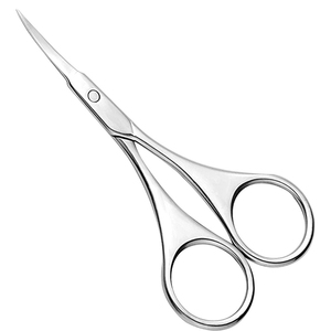 Ciseaux professionnels en acier inoxydable pour éliminer les peaux mortes, ciseaux russes pour manucure, ciseaux à cuticules courbés pour la repousse des ongles, ciseaux de pédicure - Product Image 1