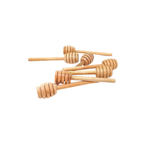 Cuillère à miel en bois de haute qualité, finition naturelle, fabriquée à la main, adaptée aux aliments, pour la maison, la cuisine, le café et le restaurant - Product Image 5