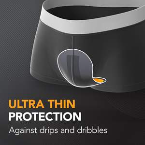 Serviettes hygiéniques confortables pour hommes, absorbantes, fines et légères, pour incontinence légère, pour adultes. - Product Image 5