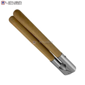 Buy Calf Dehorner Horn Cutter 13 Inch with Wooden Handle Heavy Duty Cattle Dehorning Tool for <b>Farm</b> & Livestock Medic Instrument - Product Image 3