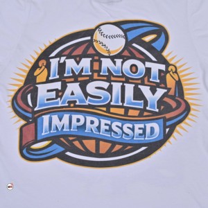 T-shirt de baseball blanc pour homme de qualité supérieure avec logo personnalisé, imprimé, décontracté, col rond, manches courtes, coupe classique, en coton - Product Image 6
