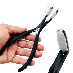 Pinzas Profesionales de Acero Inoxidable para Extensiones de Cabello |   Herramienta Duradera y Reutilizable para Extensiones de Cabello con Punta en I |   Abrazadera de Salón para Aplicaciones Domésticas - Product Image 3