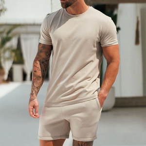 Ensembles de survêtements pour hommes, ensembles assortis en polyester, ensembles de sport, logo personnalisé, vente en gros directe d'usine - Product Image 1