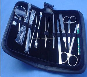 Kit de dissection pour étudiants en médecine, instruments chirurgicaux en acier inoxydable, outils de dissection manuels, OEM ODM en gros - Product Image 4