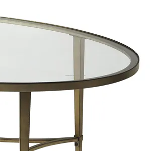 โต๊ะกาแฟหรูหราทันสมัย โครงโลหะสีทอง ทำด้วยมือ เป็นมิตรกับสิ่งแวดล้อม มีสินค้าพร้อมส่ง ปรับความสูงได้ ท็อปไม้ สำหรับห้องนั่งเล่น โฮมออฟฟิศ - Product Image 4