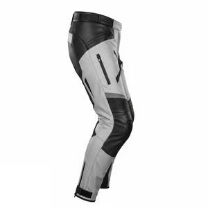 Pantalones de cuero para motocicleta más vendidos con costuras reforzadas, cintura ajustable y acabado suave para conducción en carretera. - Product Image 6