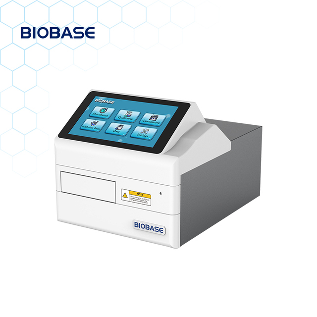 BIOBASE China R ELISA Microplate Reader BK-EL10C 10.1-inch Large Touch Screen Vertical 8 Optical Channels for Laboratory