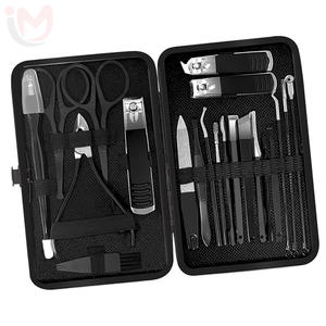 Professional Luxurious 21-Piece Manicure & Pedicure Set Stainless Steel Nail Clippers & Grooming Tools Portable Beauty Kit - Product Image 1