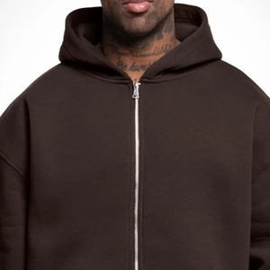 Sudadera con Capucha y Cremallera Extra Grande para Hombre, de Alta Calidad y Personalizada - Product Image 2