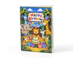 Impression de cartes de vœux d'anniversaire personnalisées avec design pop-up 3D - Product Image 5