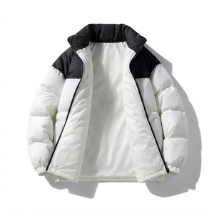 Chaqueta Acolchada Unisex de Otoño, Grosor Estándar, Cálida, Impermeable, Resistente al Viento, con Tela de Burbujas Térmica, 100% Poliéster - Product Image 2
