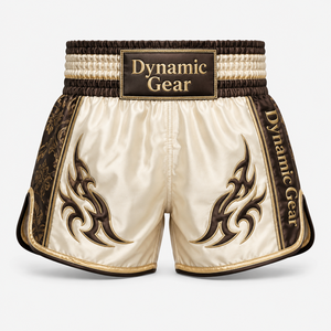 Pantalones Cortos de Muay Thai para Adultos Unisex OEM, Logotipo con Impresión Digital Personalizada en la Parte Delantera, Alta Calidad, Transpirables, Cómodos, Spandex/Poliéster - Product Image 5