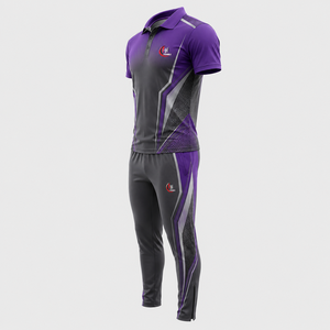 Tenue de cricket pour homme Fly Humble, séchage rapide, couleur dégradée, manches courtes, col boutonné, coupe classique, toutes saisons, OEM - Product Image 5