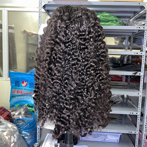 Extensiones de Cabello Vietnamitas, Doble Trama, Alta Calidad, Cabello Natural para Tejer, Color Natural, Rizado Birmano - Product Image 6