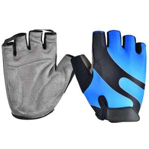 Gants de cyclisme unisexes sans doigts, antidérapants, absorbant les chocs, respirants - Product Image 2
