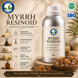 Résine de Myrrhe 100% Pure et Naturelle (Commiphora Myrrha) – Matière Première Aromatique pour la Fabrication d'Encens et de Produits Parfumés - Product Image 4