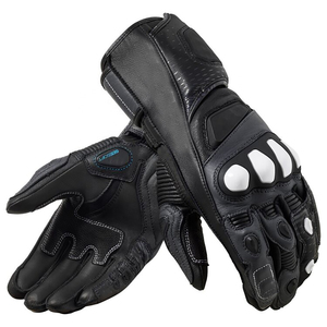 Guantes Profesionales de Motociclismo de Cuero Genuino, Compatibles con Pantalla Táctil, Protección de Palma, Unisex - Product Image 4