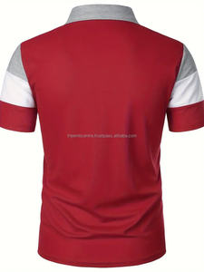 Camiseta para hombre más vendida hecha a medida con logotipo de secado rápido y longitud larga para el verano, polos para hombre al por mayor - Product Image 2