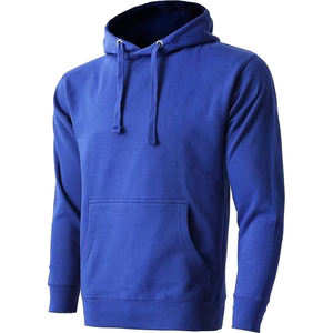 Sweat-shirt à capuche blanc pour homme, couleur unie, 100% coton, French Terry 300g, tricoté, décontracté, automne, produit le plus vendu - Product Image 2