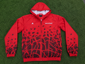 Custom Sublimation Windbreaker <b>Jacket</b> Men <b>Lightweight</b> Hooded Sports <b>Jacket</b> <b>Waterproof</b> Outdoor <b>Running</b> Red <b>Jacket</b> Manufacturer - Product Image 6