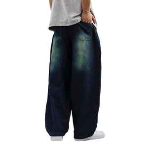 Manufacturer Direct Men's Wholesale Breathable Casual Dark Straight Solid Denim Jeans Embroidery for Summer Autumn Winter - Product Image 2