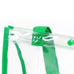 Green Clear Stadium Crossbody Bag Transparent <b>PVC</b> Shoulder Purse with Zipper Closure Adjustable Strap Sports Concert Event - Product Image 2