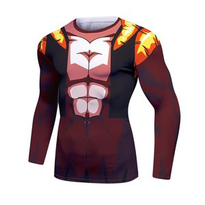 High Quality Rash Guard <b>Athletic</b> Fitness Compression Shirt Custom Logo Professional Sportswear Supplier - Product Image 6