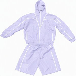 Veste coupe-vent imperméable personnalisée 2 en 1 pour l'hiver, légère, à capuche, pour le sport, la course à pied, les activités de plein air, avec logo personnalisé - Product Image 1