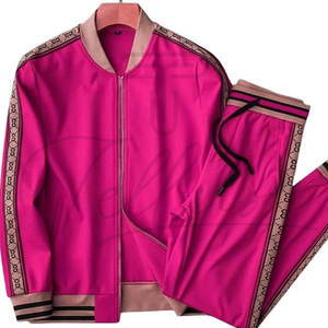 Conjunto Deportivo de Invierno para Hombre, Diseño Moderno 2025, 100% Poliéster, Manga Larga, Color Negro Liso, en Venta - Product Image 3