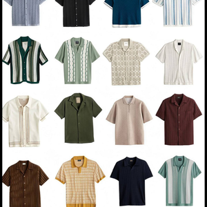 Chemise de golf personnalisée pour homme, unie, boutonnée, imprimée numériquement, respirante, séchage rapide, manches courtes, tricotée, décontractée, uniforme - Product Image 3
