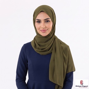 Custom Chiffon <b>Silk</b> Feel <b>Head</b> <b>Wrap</b> Shawl OEM ODM Customized Manufacturing Service Provider India - Product Image 3