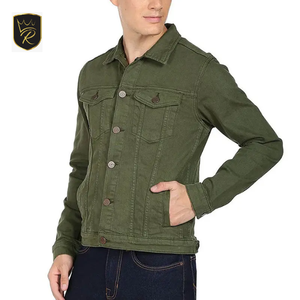 Factory Price Men's Vintage Workwear <b>Denim</b> Utility <b>Jacket</b>-Heavyweight Customizable Breathable & Eco-Friendly Export New Arrival - Product Image 3