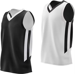 Camisetas de Baloncesto Personalizadas 2026 al por Mayor, Uniformes Deportivos Lisos para Hombre y Mujer, Impresión por Transferencia de Calor, Transpirables, 100% - Product Image 1