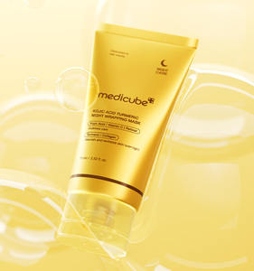 Masque de nuit hydratant Medicube à l'acide kojique et au curcuma 75ml – Éclaircit la peau, atténue les taches brunes, nourrit la peau terne pendant la nuit - Product Image 3