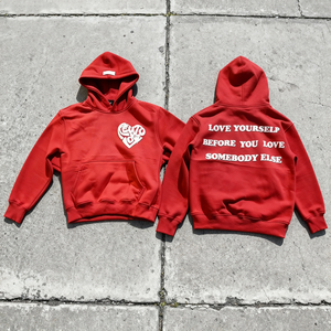 Nesta Sports Vintage Heavyweight 3D Puff Hoodie Unisexe Coupe Courte Ajustée Oversize Imprimé Lettres en Mousse Hiver - Product Image 3