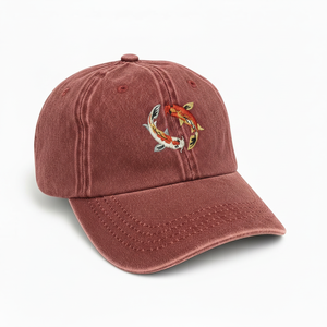 Baseball 6 Panel <b>Summer</b> Hat Custom Embroidery Logo <b>Flat</b> Brim Adjustable Vintage Wash <b>Cap</b> High Quality 100% Acrylic OEM ODM - Product Image 2