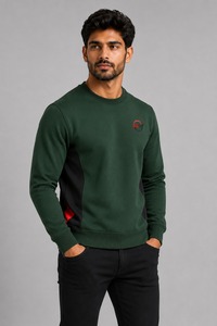 Sudadera de Forro Polar Grueso para Hombre, Cuello Redondo, Manga Larga, Cálida, Informal, para Senderismo, Viajes, Ropa Deportiva, Cómoda - Product Image 6
