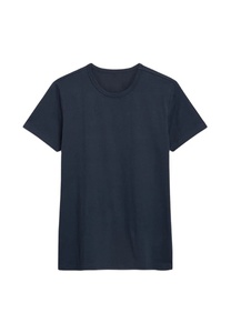 T-shirt pour homme de haute qualité 100% coton, manches courtes, couleur unie confortable, vêtements décontractés pour homme, été, logo personnalisé - Product Image 3