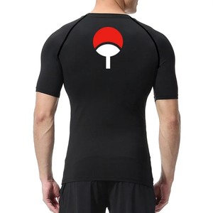Graphic <b>Compression</b> Shirts for Men Athletic Quick Dry Rash Guard Stretchy Baselayers Undershirts Gym Workout Running Tshirt <b>Tops</b> - Product Image 3