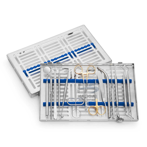 Kit de Cirugía Mucogingival Dental, Juego de 14 Instrumentos Quirúrgicos Periodontales de Acero Inoxidable, Instrumentos Manuales con Certificación CE - Product Image 1