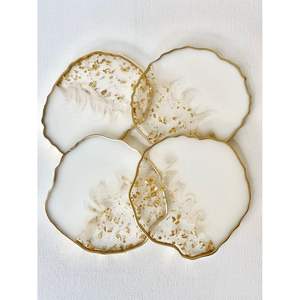 RR ENTERPRISES Sous-verres ovales et ronds en résine pour la décoration de la maison et du bureau, usage promotionnel - Product Image 6