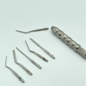 Instruments de pont osseux, Periotome dentaire manuel en acier inoxydable de qualité supérieure A+, avec 6 embouts interchangeables, certifié CE - Product Image 6
