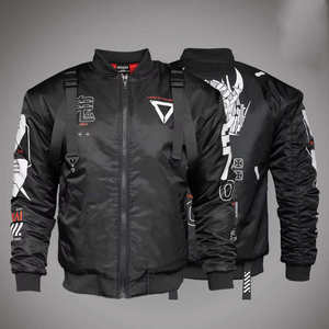 Chaqueta Táctica Techwear Personalizada para Hombre, Estilo Cyberpunk, Bomber, Streetwear, Hip Hop, Urbana, Cargo, Chaqueta de Vuelo, Cortavientos, Harajuku - Product Image 1