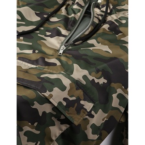 Veste coupe-vent imperméable et respirante pour homme, imprimé camouflage personnalisé, légère et pliable, pour les activités de plein air - Product Image 5
